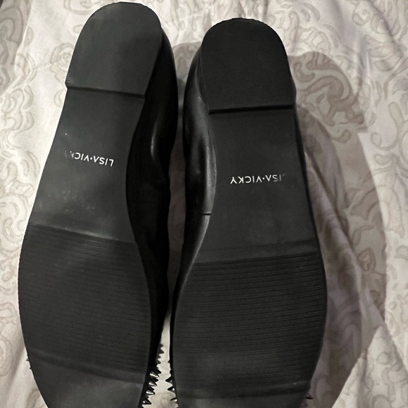 Never worn Edgy spike ballet flats perfect for fall! - Picture 2 of 3